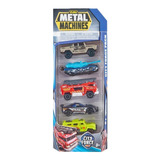 Metal Machines City Pack X 5 Autos Serie 2 6767