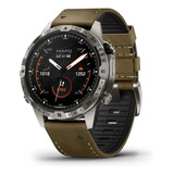 Reloj De Lujo Garmin Marq Adventurer (gen 2) Caja Titanio Correa Piel Bisel Titanio