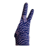 Guantes De Dos Dedos Para Dibujo - Estampado Azul Con Rayita