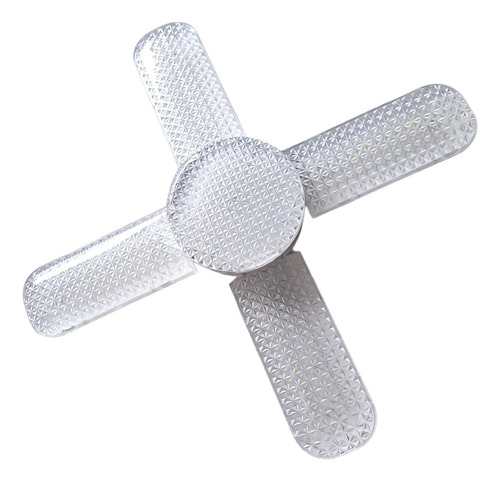 Foco Led Tipo Ventilador Diamante  48w Luz Blanca 2 Piezas