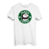 Playera Osos Escandalosos Coffee Panda Unisex Juvenil Nuevo 