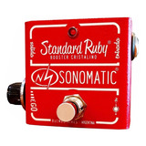 Sonomatic Standard Ruby Booster Pedal Guitarra Bajo - Plus