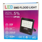 Foco Led 20w 6500k Exterior Iluminación Potente