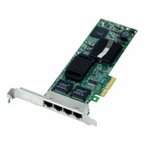 Placa Rede Quad Port Intel Gigabit 1000m Hp Ibm Dell 0h092p