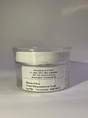 Crema Blanche Effect Dia X 30g Le Lab De Beaute La Plata