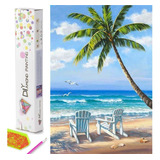 5d Diamond Painting Beach Art Kits Para Adultos, Ocean ...