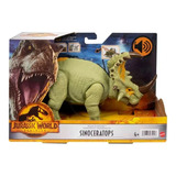 Jurassic World Sinoceratops Roar Strikers - Mattel Premium