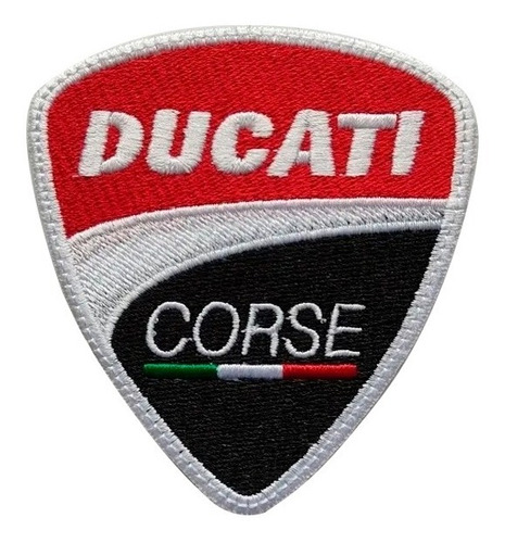 Parche Bordado Ducati,  Logo Ducati Bordado Parches De Motos