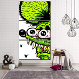 Quadro Decorativo 7 Ratfink   3 Peças Promoção