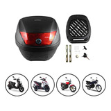 Maletero/caja Porta Equipaje De Moto 28 Litros Reflejante