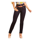 Jeans Colombianos Pushup Originales  -  B.recta J2-8346 Bc