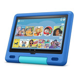 Tablet Fire Hd 10 32 Gb Blue Fhd Resistente Niños 3 - 7 Años Color Denim