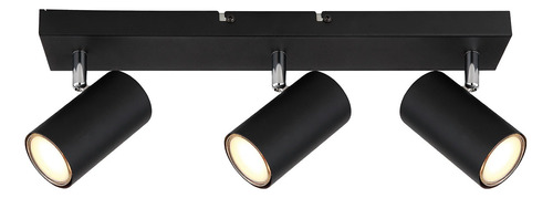 Aplique Barral Riel Spot Techo Pared 3 Luces Direccionable