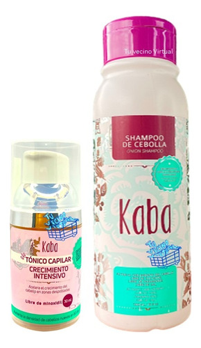 Kaba Tonico Capilar + Shampoo K - mL a $180