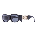 Óculos De Sol Preto Medusa Biggie Eyewear Krawk Notoriou