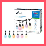 Tira De 12 Focos Inteligentes Wiz String - 14.8 Metros Con Luz Multicolor