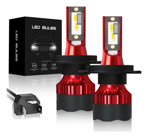 Kit De Faros Led H4 H7 H11 9005 9006 9007 72w 20000lm