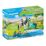 Figura Con Poni Coleccionable - Playmobil Country 70522