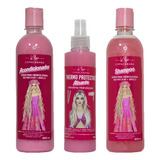 Kit Shampoo+acondicionador+spray Barbie Copacabana