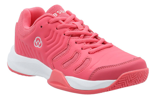 Zapatilla De Pádel Mujer Court Rosado Bsoul