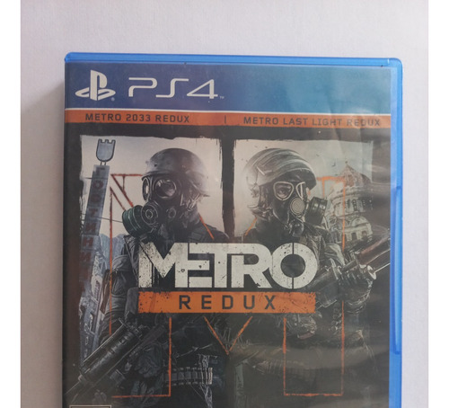 Metro Redux 2033 Y Last Light Para Ps4 Fisico Impecable