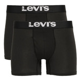 Levis Levi's Lubs20000 Boxer Brief 2 Pack 95% Algodón Negro