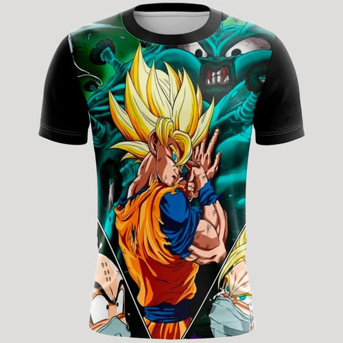 Playera Sublimada Goku Coronavirus