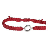 Pulsera Plata 925 Hilo Rojo