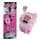 Reloj Digital Lol Rosa