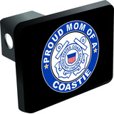 Proud Mom Of A Coastie Trailer Hitch Cover