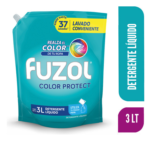 Fuzol Detergente Color Protect Dp 3000 Ml