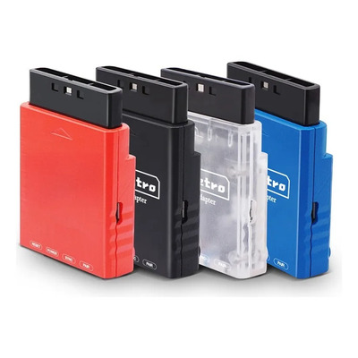 Adaptador De Controlador Inalámbrico Ps2/ps1 Blueretro Blu