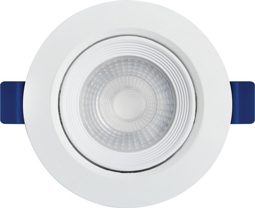 Spot Led Redondo Black + Decker 3w Luz 3000k Amarela Quente