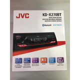 Radio Jvc Para Carro Kd-x270bt Bluetooth Y Usb