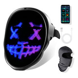 Funle - Mscara Led Para Adultos Con Bluetooth Programable, R