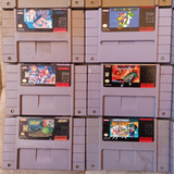 Lote De Juegos Super Nintendo Snes Pregunte Surtido 2