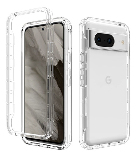 Funda Para For Google Pixel Series,incoloro Y Transparente