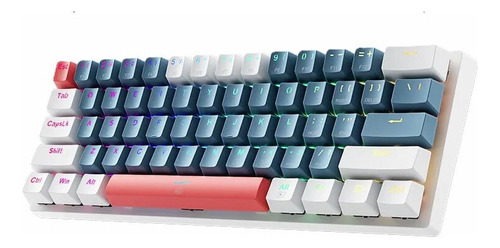 Teclado Mecânico Machenike K500-b61 Mini   60%  Blue Switch