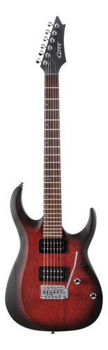 Guitarra Eléctrica Cort X100 + Funda Impermeable - Plus