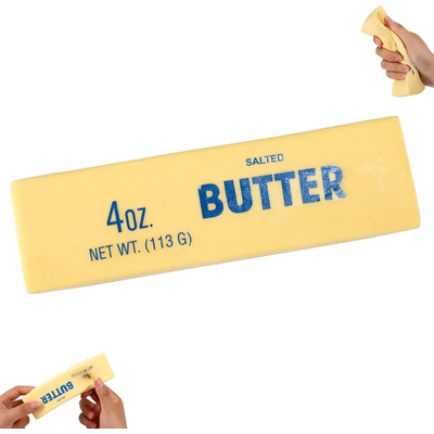 Peluche Butter Para Aliviar El Estrés, Fabricado En Pu
