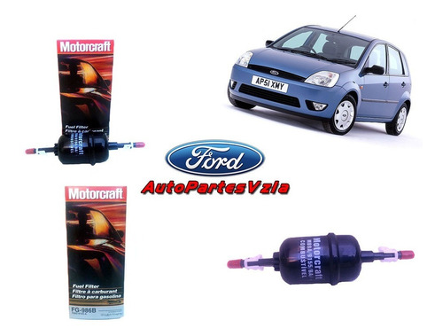 Filtro De Gasolina Ford Fiesta Power Max Move Motorcraft Foto 3