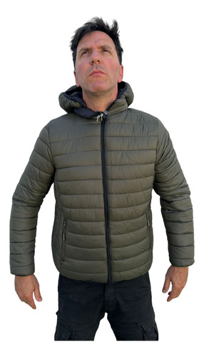 Campera Inflable Reversible Termica Inflada Abirgo Hombre