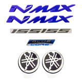 Kit Emblemas Letras Yamaha Nmax 155 + Bluecore