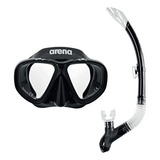 Snorkel + Máscara Luneta Arena Premium Snorkeling Set Junior