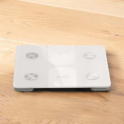 Balanza Inteligente Bodysense Smart Scale C1 Blanca Color Blanco