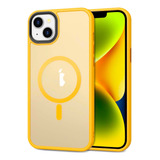 Carcasa Mate Para iPhone (varios) Funda Magnética Traslucida