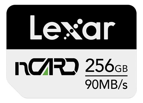 Tarjeta Lexar Nm De 256 Gb Con Velocidad De Hasta 90 Mb/s Pa