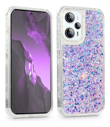 Funda Para Xiaomi Redmi Tres Piezas Mujer Brillantes 360