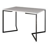 Mesa Industrial De Jantar V Ferro Preto 120cm 