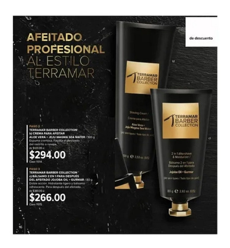 Kit Para Afeitar Terramar Barber Collection 100% Original 